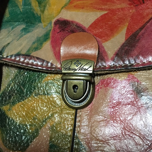 PATRICIA NASH FLORAL LEATHER PURSE - Picture 5 of 13